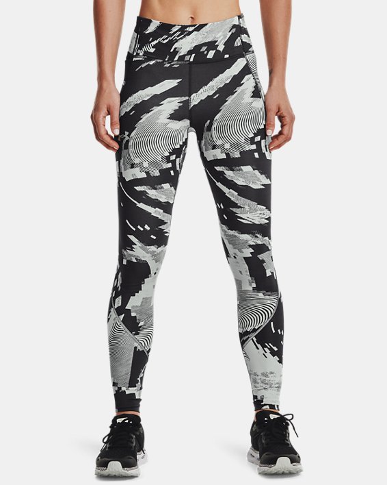 Women's UA OutRun the Storm Tights, Gray, pdpMainDesktop image number 1